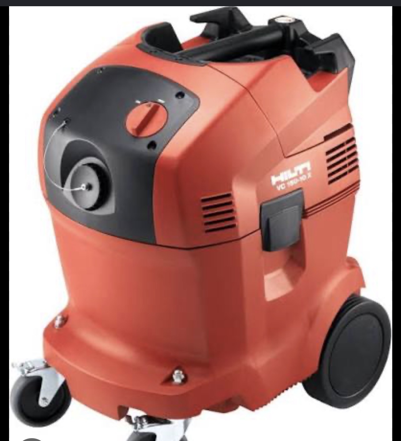 Hilti VC 150-10 X HEPA Class H dust extractor — used on every bathroom renovation and tile installation project by Orleans Bath and Tile in Orléans and Ottawa